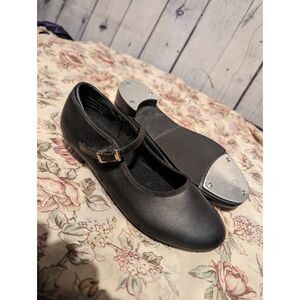 Theatricals dance footwear black tap shoes 5.5*